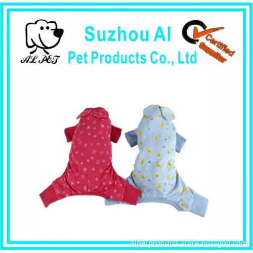 Cute Design Dog Cozy Pajama Pet Cloth